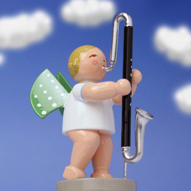 コントラバスクラリネット Wendt & Kuehn 天使のオーケストラ 音楽雑貨 音楽グッズ 音楽ギフト
