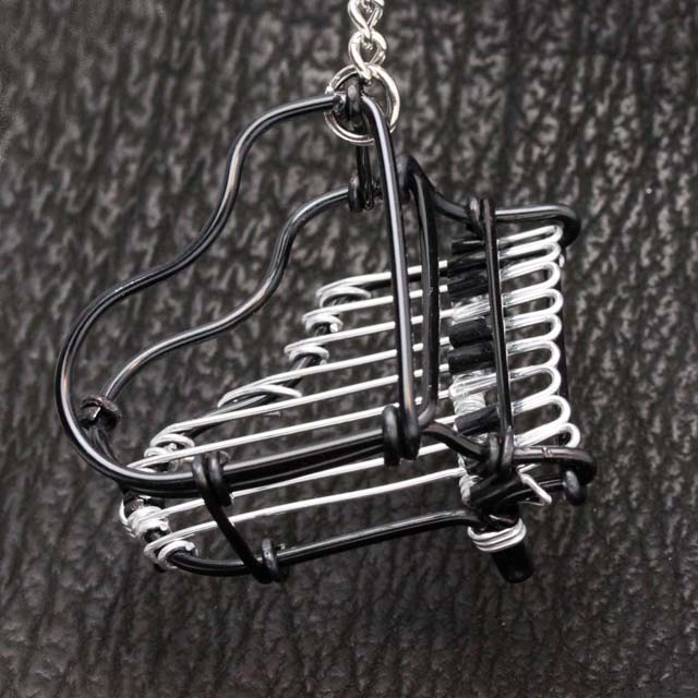 wire art ワイヤーアート グランドピアノ Pianoforte 音楽雑貨 音楽グッズ