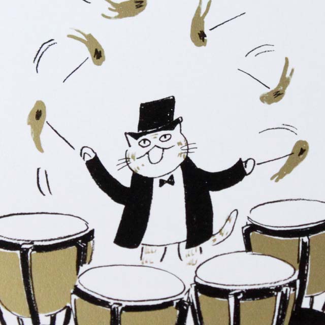 Musical Circus 2 ポストカード 炎のマレット 音楽雑貨 音楽グッズ