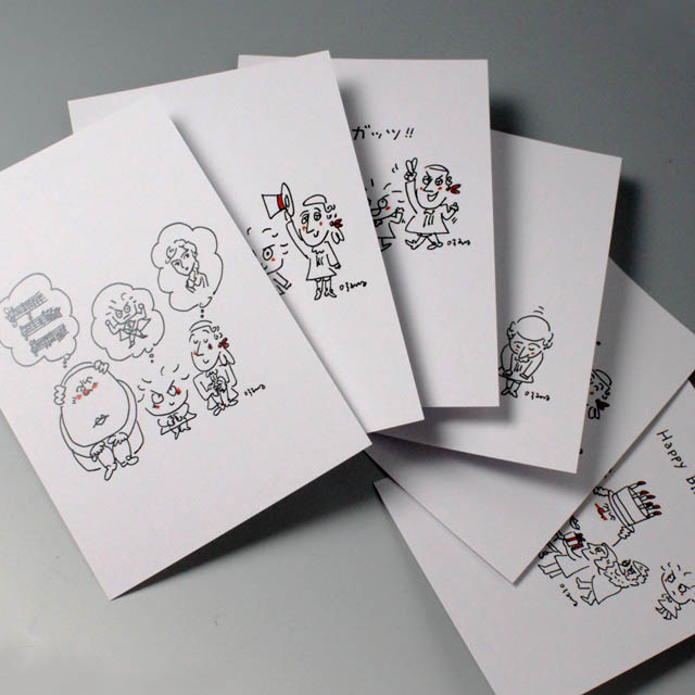 Ozart 小澤一雄 作曲家 ポストカード 絵葉書 音楽雑貨