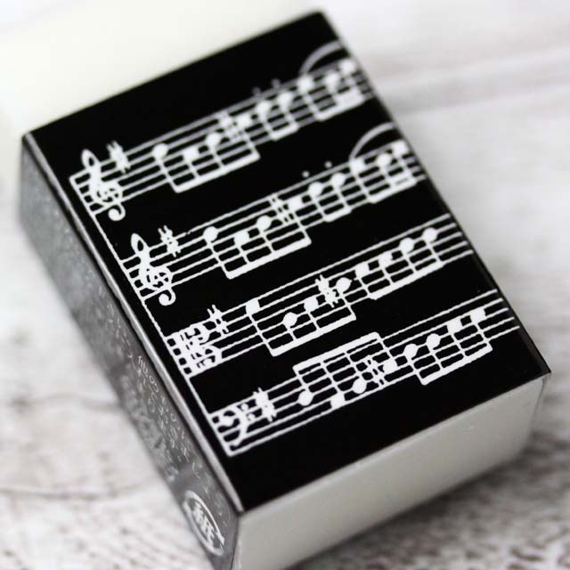 楽譜 消しゴム 音楽雑貨 音楽グッズ
