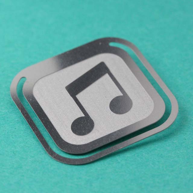 ピクトグラム クリップ ２連８分音符 音楽雑貨