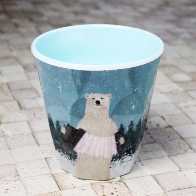 メラミンコップ ソング アコーディオン 音楽雑貨 音楽グッズ