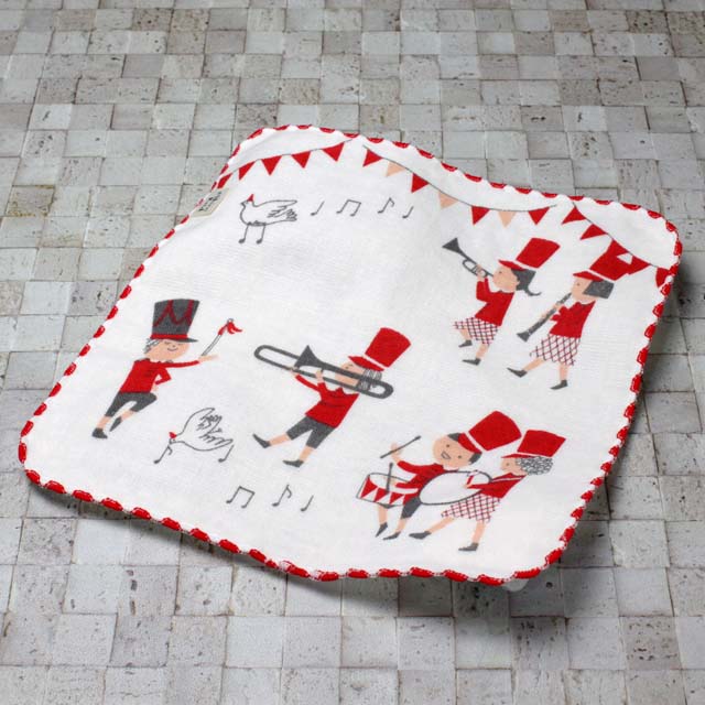 ShinziKatoh マーチングバンド タオルハンカチ 音楽雑貨 音楽グッズ 音楽ギフト