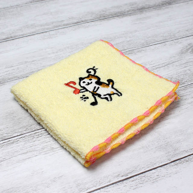 音楽風水ハンカチ ヘ音記号 音符 音楽雑貨 音楽グッズ 発表会記念品