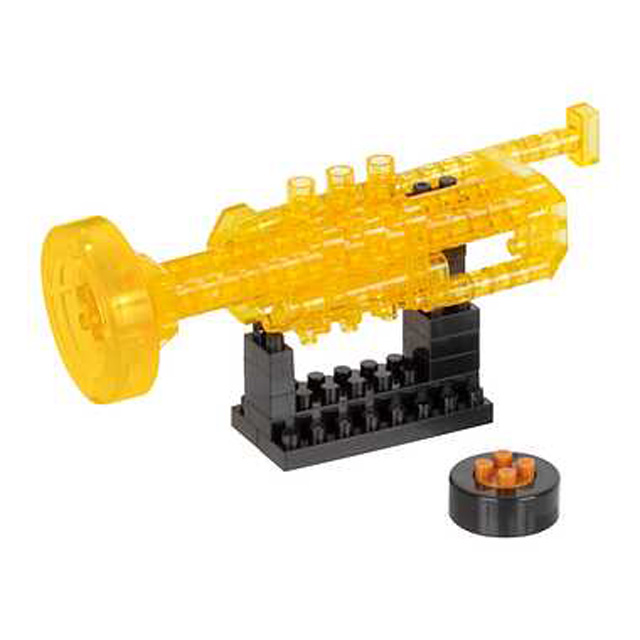 ナノブロック トランペット Trumpet 音楽雑貨 音楽グッズ 音楽ギフト