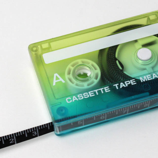 カセットテープ メジャー 巻尺 音楽雑貨 音楽グッズ