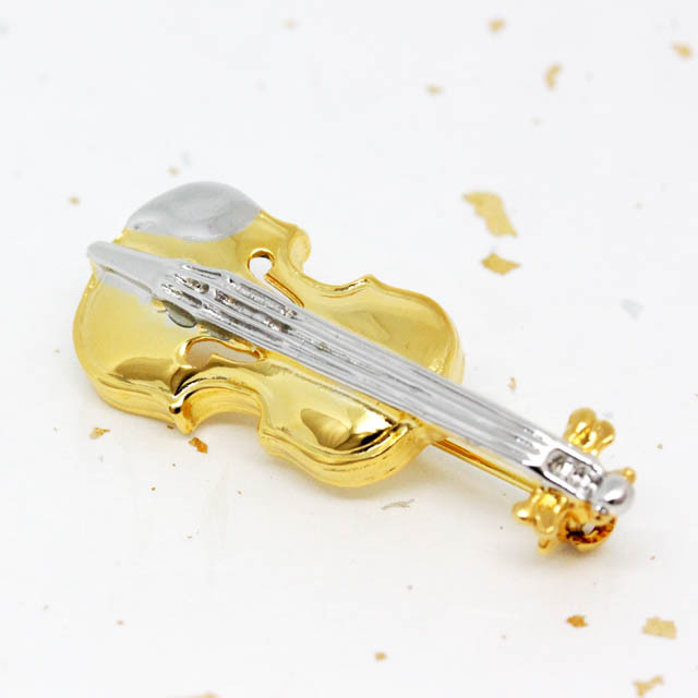 高級バイオリンブローチ　プラチナ使用 楽天市場】バイオリン ブローチ（ジュエリー・アクセサリー）の通販