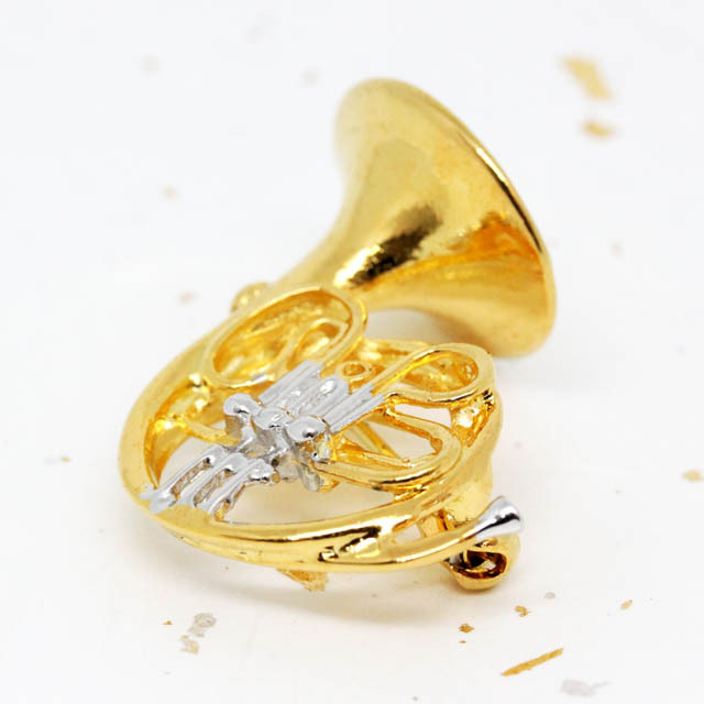 マエストロブローチ ホルン 音楽雑貨・アクセサリー専門店 ♪ プレリュード