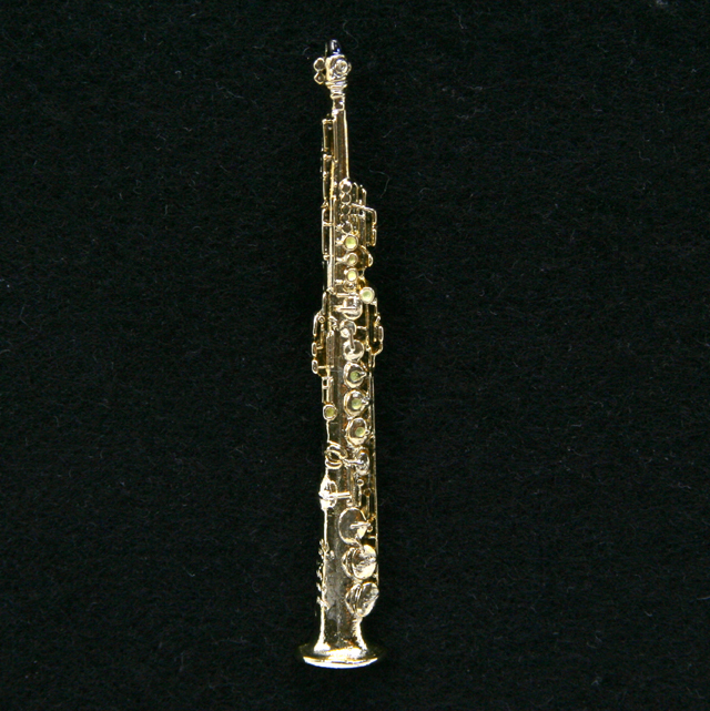Soprano Saxophone　ソプラノサックス　ピン