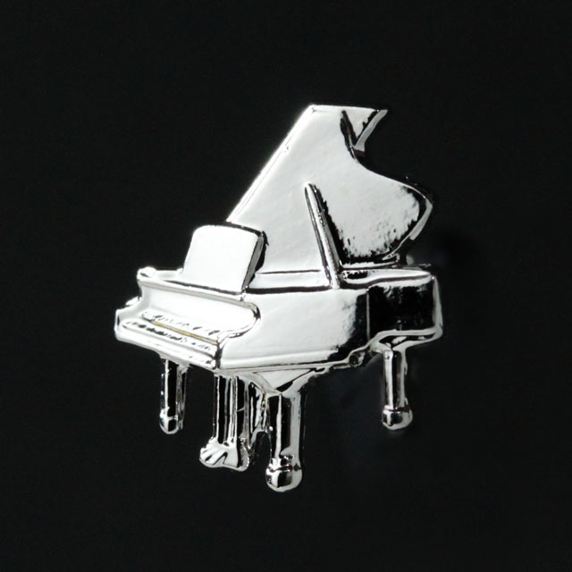 グランドピアノ pf ピアス ピュアシルバー SV992 音楽雑貨 音楽グッズ