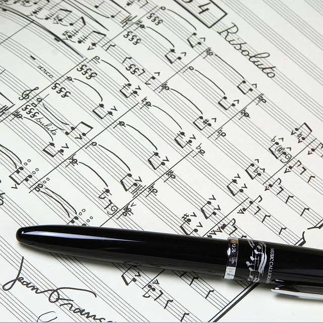 写譜ペン 楽譜 譜面 音符  インク ペン先 音楽雑貨 音楽グッズ 音楽文具