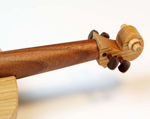 ヴァイオリン 弦楽器 振り子時計 銘木 音楽雑貨 音楽グッズ 音楽ギフト 楽器グッズ