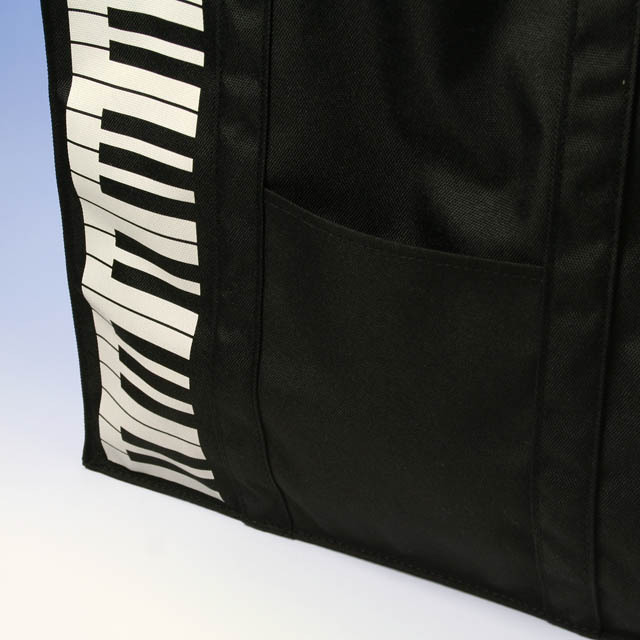 レッスンバッグ ピアノ 鍵盤 トートバッグ 音楽雑貨 音楽グッズ 音楽小物