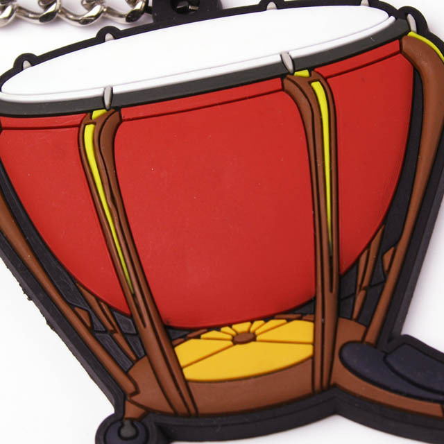 キーホルダー キーチェーン ティンパニ 音楽雑貨 音楽グッズ 音楽小物