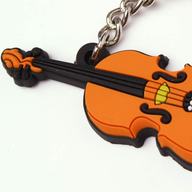 キーホルダー キーチェーン ヴァイオリン 音楽雑貨 音楽グッズ 音楽小物