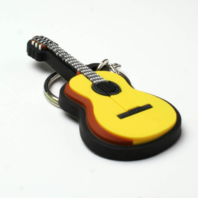 キーホルダー キーチェーン クラシックギター 音楽雑貨 音楽グッズ 音楽小物