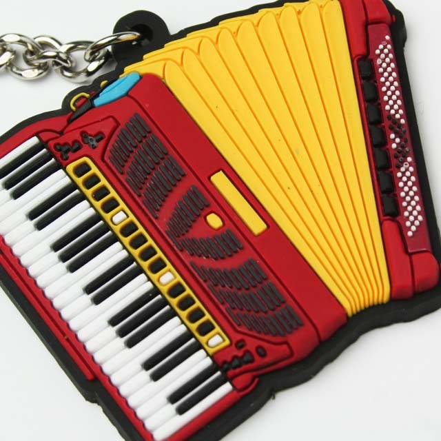 キーホルダー キーチェーン アコーディオン 音楽雑貨 音楽グッズ 音楽小物