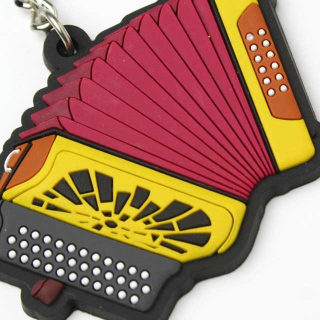 キーホルダー キーチェーン アコーディオン 音楽雑貨 音楽グッズ 音楽小物