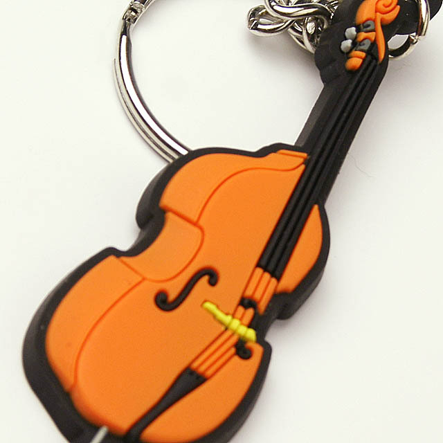 コントラバス キーホルダー キーチェーン 音楽雑貨 音楽グッズ
