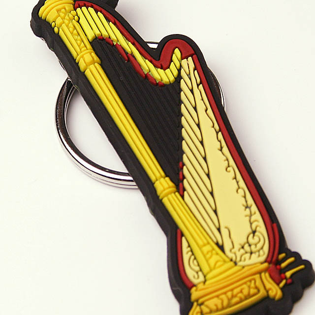 ハープ キーホルダー キーチェーン 音楽雑貨 音楽グッズ