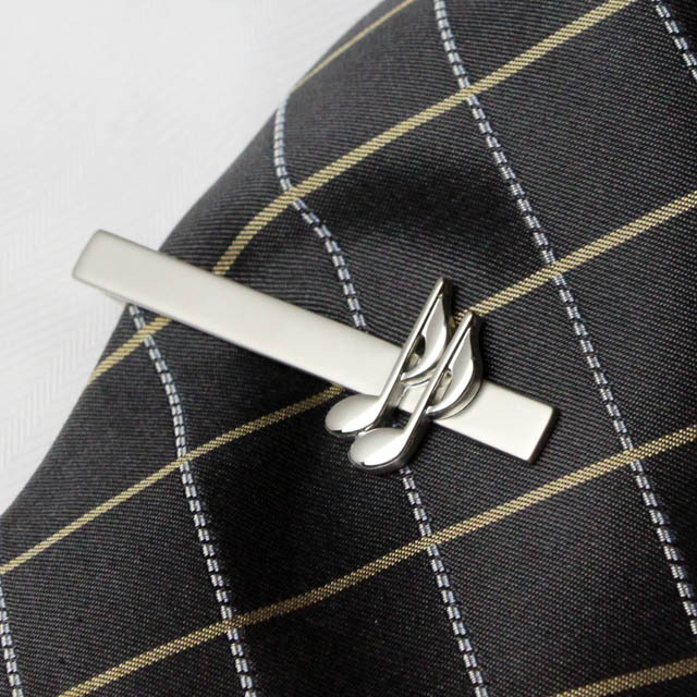 タイピン タイバー 音符 音楽雑貨 音楽ギフト