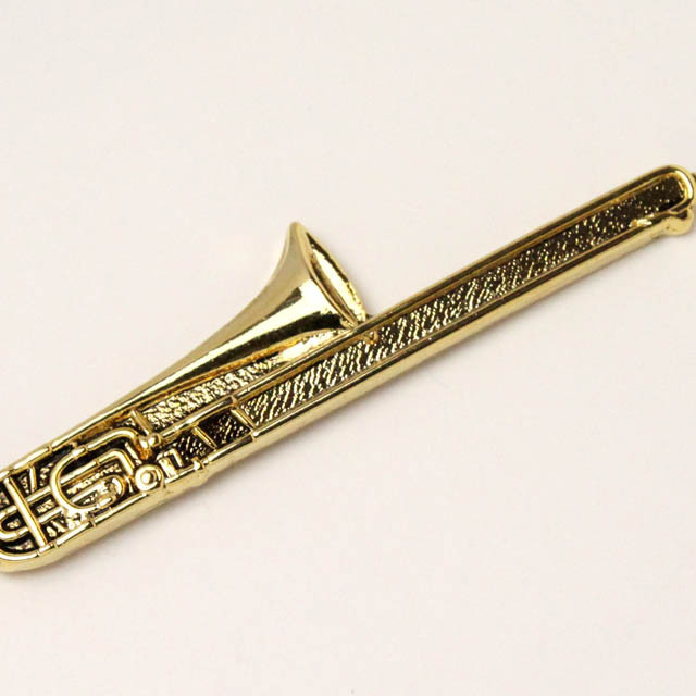 レリーフ調 キーホルダー トロンボーン 音楽雑貨・アクセサリー専門店