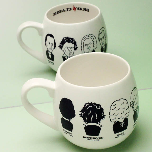 名作曲家 BRAVO マグカップ 音楽雑貨・アクセサリー専門店 ♪ プレリュード