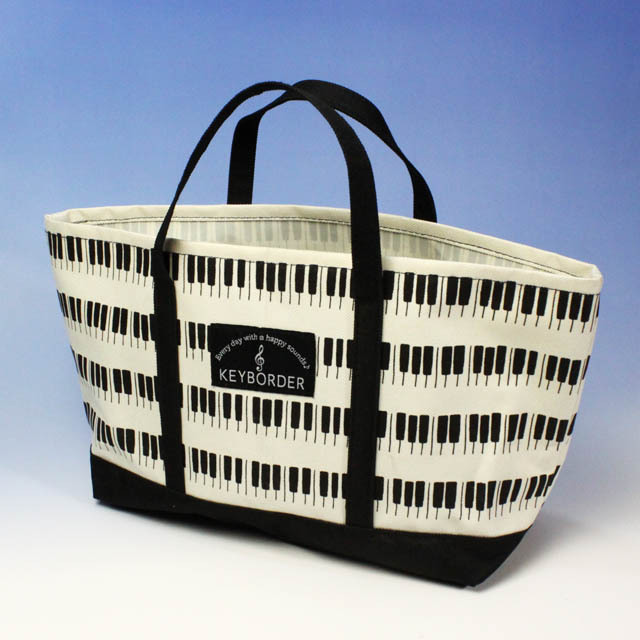 KEYBORDER 鍵盤 ミニトート 音楽雑貨 音楽グッズ