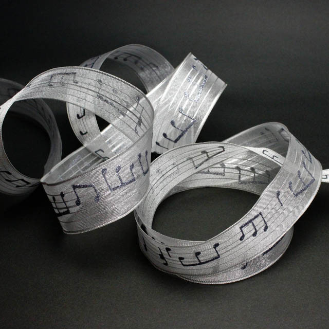 楽譜リボン wired ribbon 音楽雑貨 音楽グッズ