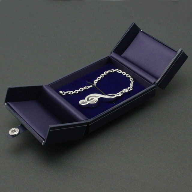 SV925シルバー キーホルダー ト音記号 音楽雑貨 音楽ギフト