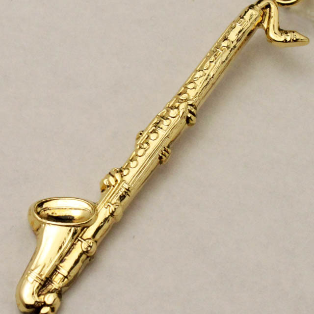 バスクラリネット キーホルダー 音楽雑貨 音楽グッズ 記念品