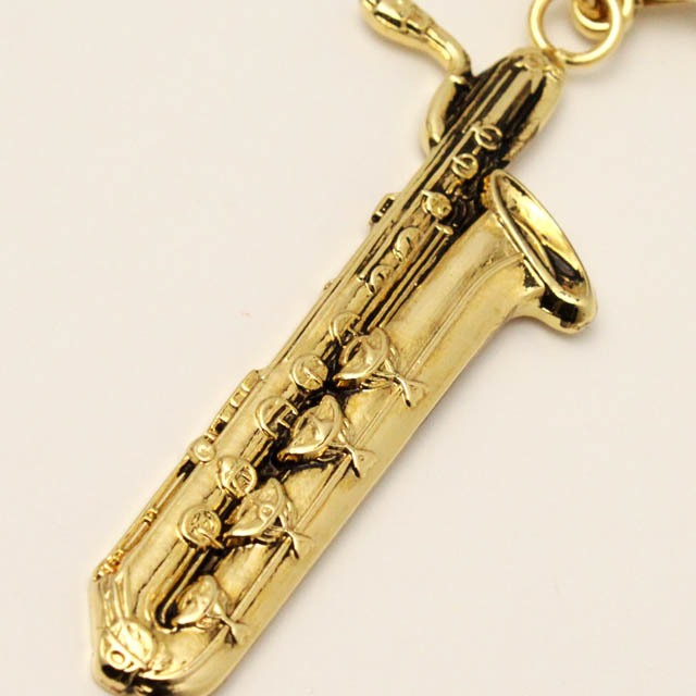 バリトンサックス キーホルダー 音楽雑貨 音楽グッズ 記念品