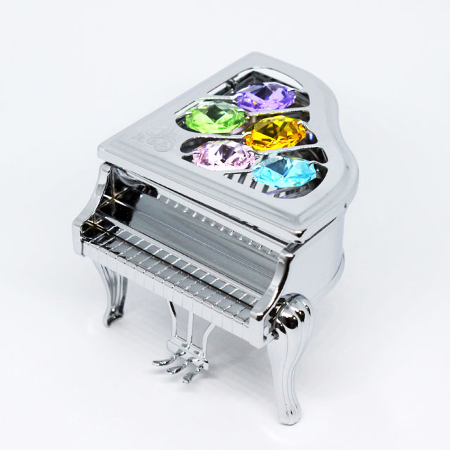 CrystoCraft クリスタル オーナメント グランドピアノ 音楽雑貨 音楽ギフト 発表会記念品