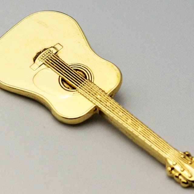Guitar 音楽ギタートーンロックミュージックキーホルダーキーリング G2 レリーフ調 キーホルダー フォークギター 音楽雑貨