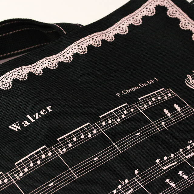 レッスンバッグ ショパン ワルツ 音楽雑貨