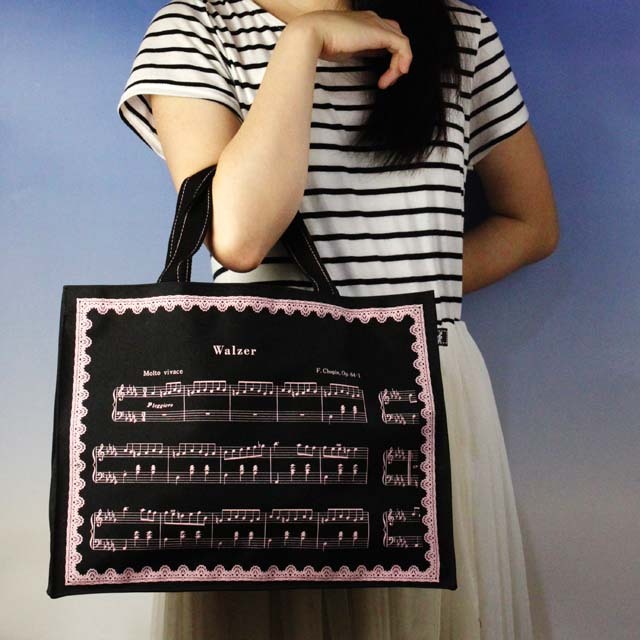 レッスンバッグ ショパン ワルツ 音楽雑貨