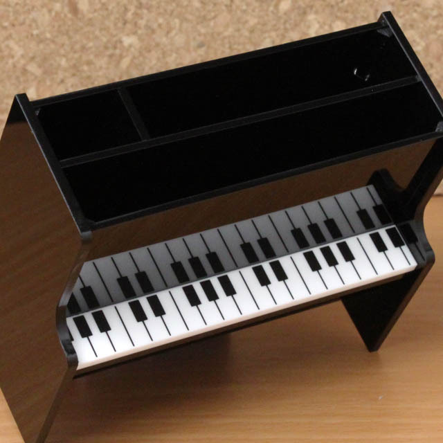 アップライトピアノ メモホルダー 音楽雑貨 音楽グッズ