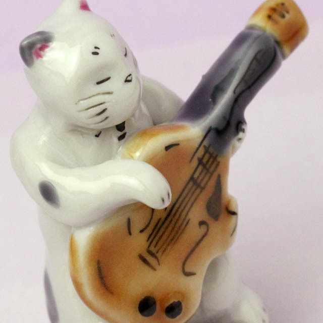 猫　エレキギター LED付き 猫 エレキギター LED付き