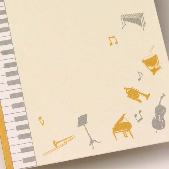 お札が入る封筒 楽器 キージェ中尉 音楽雑貨 音楽小物