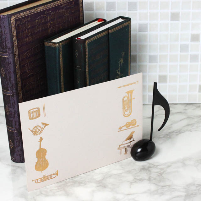 音符柄　電気スタンド 音符柄 電気スタンド