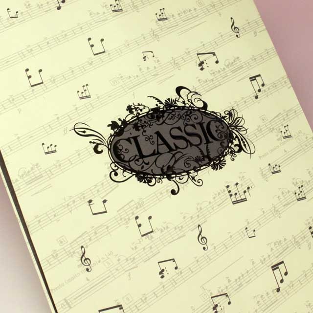 ギフト紙袋 音符 音楽雑貨 音楽グッズ