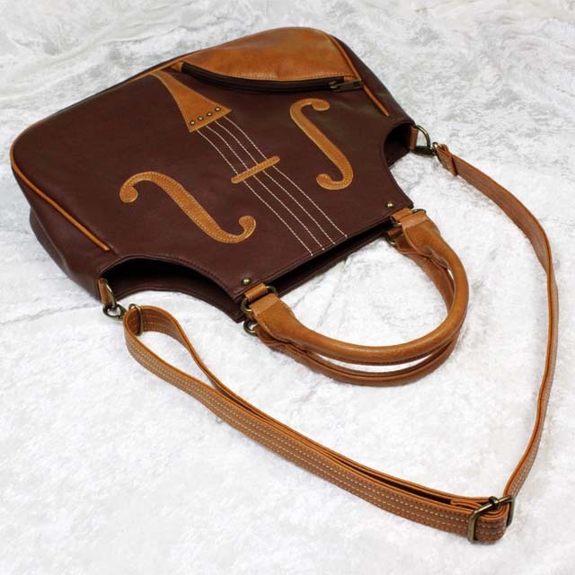 弦楽器 2wayバッグ 音楽雑貨 音楽グッズ 音楽ギフト ヴァイオリン ヴィオラ Violin Viola