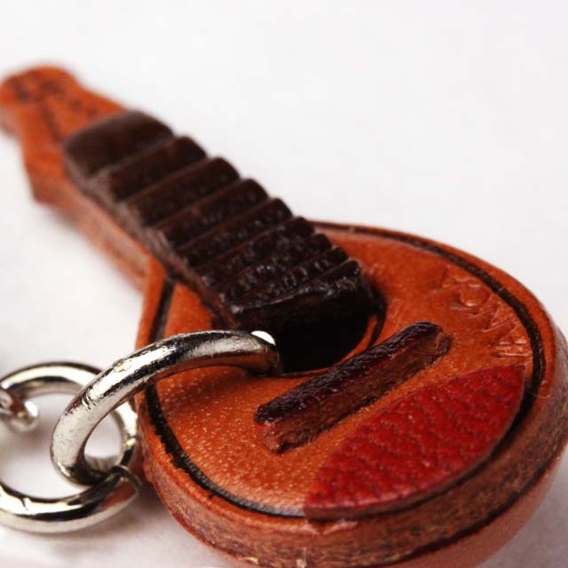 本革製 ペーパーナイフ マンドリン 音楽グッズ 音楽雑貨