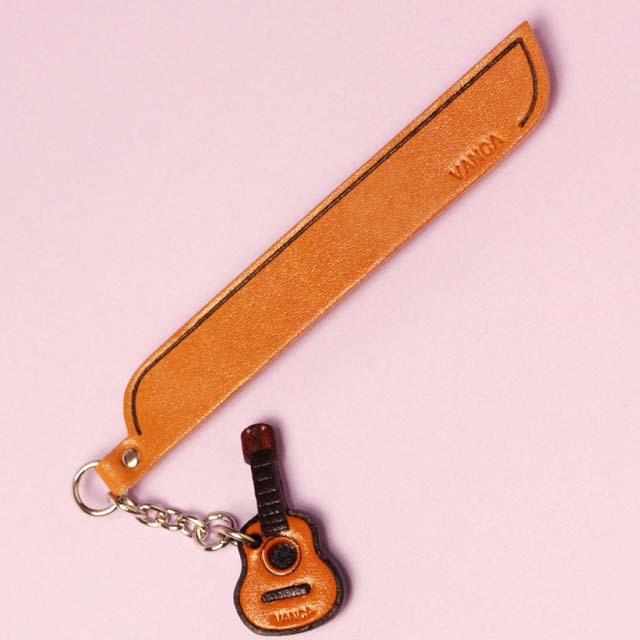 本革製 ブックマーク クラシックギター 音楽雑貨 音楽グッズ