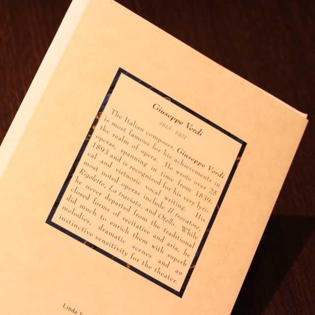 多目的カード ヴェルディ Verdi 音楽グッズ