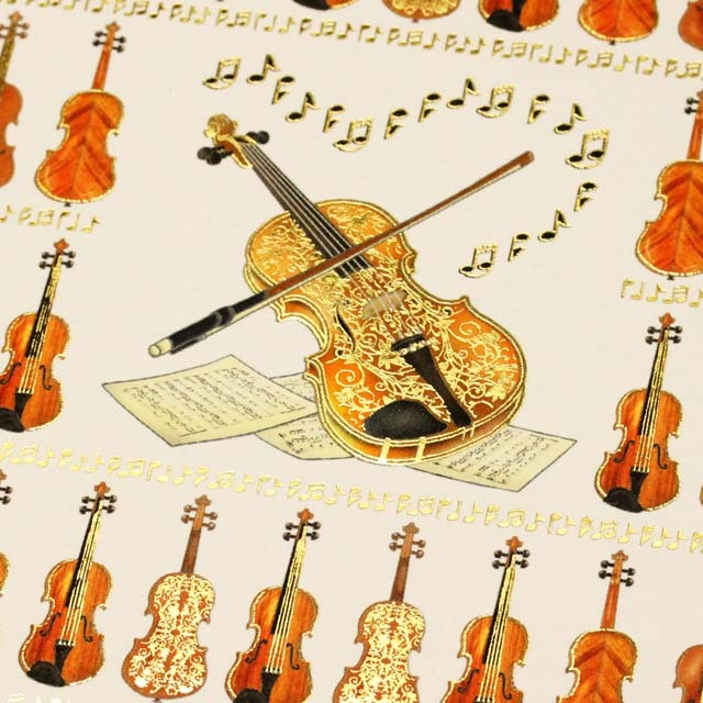 多目的カード ヴァイオリン ヴィオラ 音楽グッズ