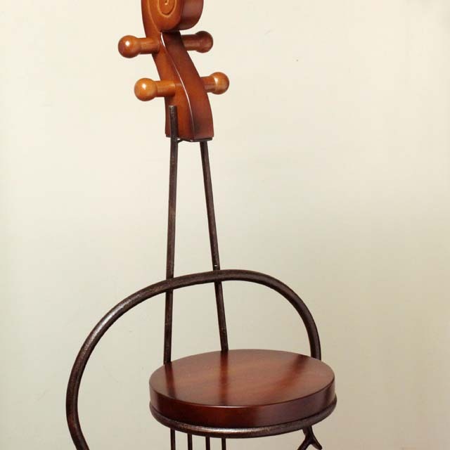 ヴィオラ 弦楽器 ２段シェルフ 音楽雑貨 音楽グッズ