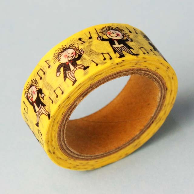 マスキングテープ 《Quu 指揮者》 820219 音楽雑貨・アクセサリー専門