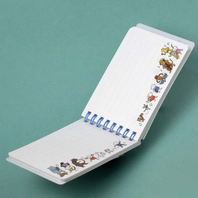 A7リングノート Quu 音楽隊 音楽雑貨